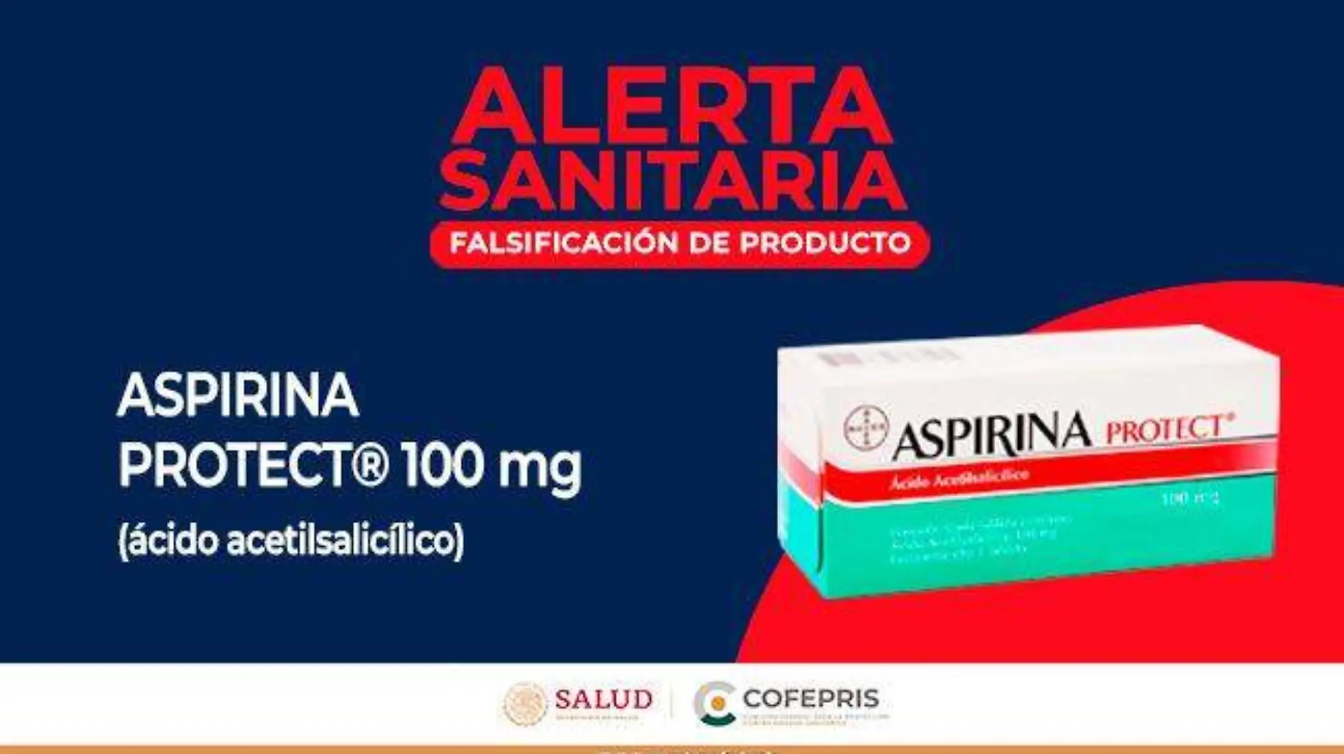 Alerta Sanitaria Aspirina Protect